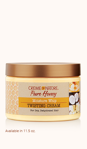 CREME OF NATURE PURE HONEY MOISTURE WHIP TWISTING CREAM