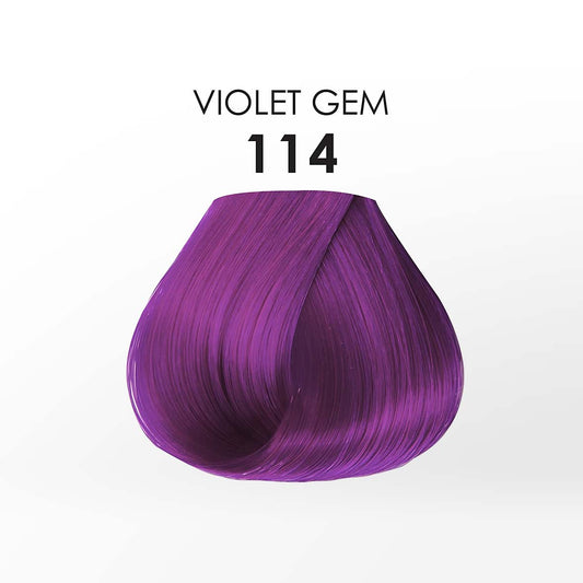 ADORE SHINING SEMI-PERMANENT HAIR COLOR VIOLET GEM (114)