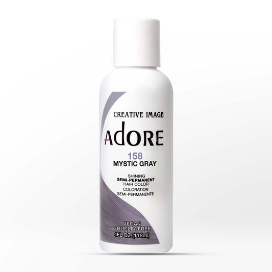 ADORE SHINING SEMI-PERMANENT HAIR COLOR MYSTIC GRAY (158)
