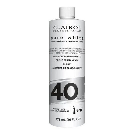 CLAIROL PROFESSIONAL PURE WHITE CREAM DEVELOPER 40 VOL.