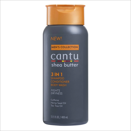 CANTU SHEA BUTTER 3 IN 1 SHAMPOO CONDITIONER BODY WASH (MC)