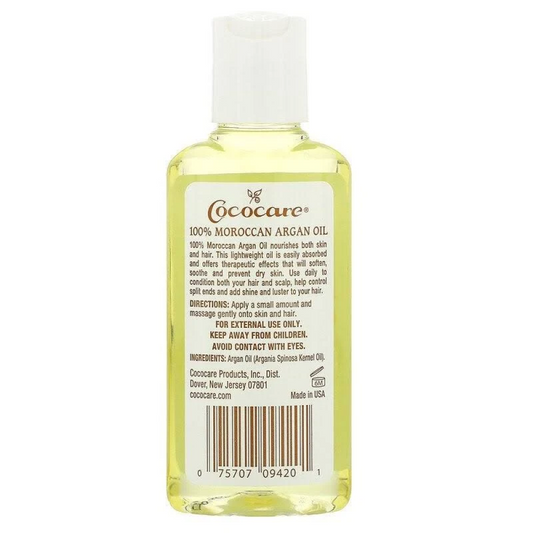 COCOCARE HUILE D'ARGAN MAROCAINE 100% NATURELLE