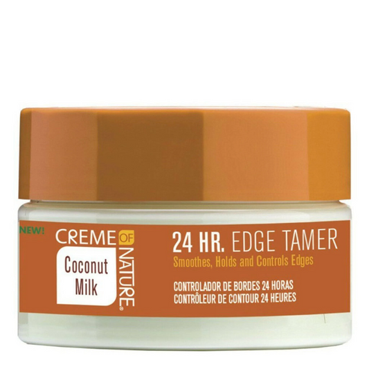 CREME OF NATURE COCONUT MILK 24HR EDGE TAMER