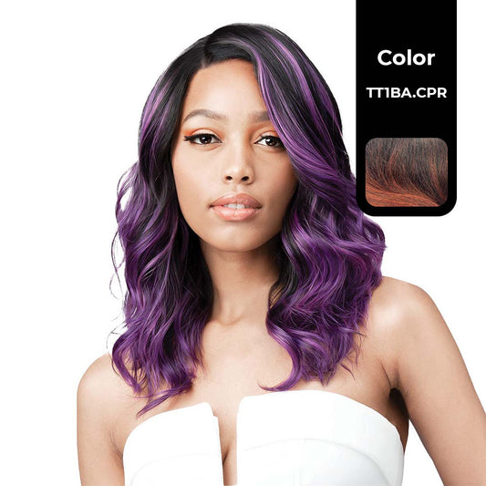 BOBBI BOSS FIRST CLASS HAIR CASCY BOSS 13"x4" DEEP LACE WIG COLOR TT1BA.CPR