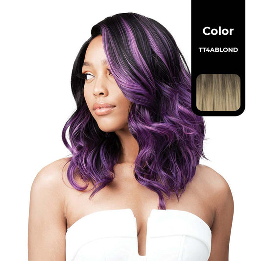 BOBBI BOSS FIRST CLASS HAIR CASCY BOSS 13"x4" DEEP LACE WIG COLOR TT4ABLOND