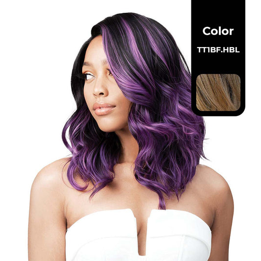 BOBBI BOSS FIRST CLASS HAIR CASCY BOSS 13"x4" DEEP LACE WIG COLOR TTT1BF.HBL