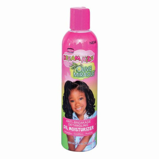 AFRICAN PRIDE DREAM KIDS OLIVE MIRACLE ANTI-BREAKAGE DETANGLING OIL MOISTURIZER