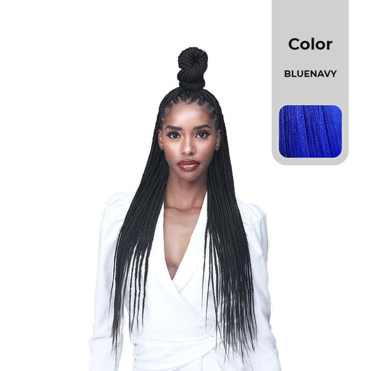 BOBBI BOSS 3X KNOTLESS PRE-STRETCHED BRAID COLOR BLUENAVY