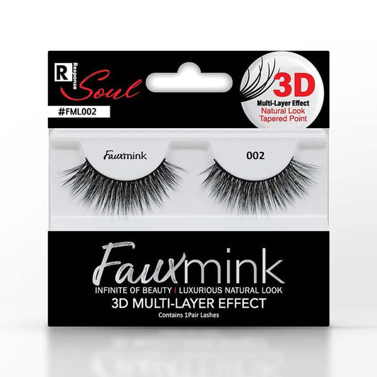 RESPONSE SOUL 3D MULTI-LAYER EFFECT FAUXMINK LASH (002)