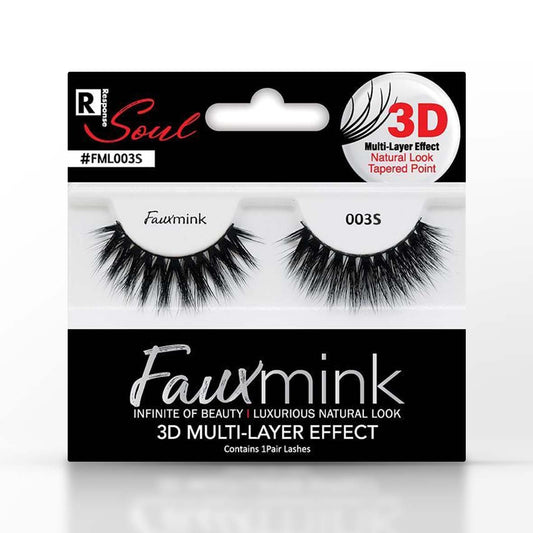 RESPONSE SOUL 3D MULTI-LAYER EFFECT FAUXMINK LASH (003S)