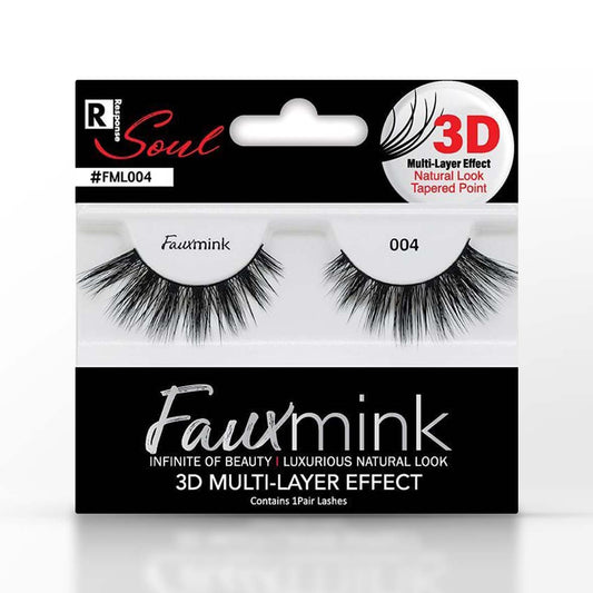 RESPONSE SOUL 3D MULTI-LAYER EFFECT FAUXMINK LASH (004)