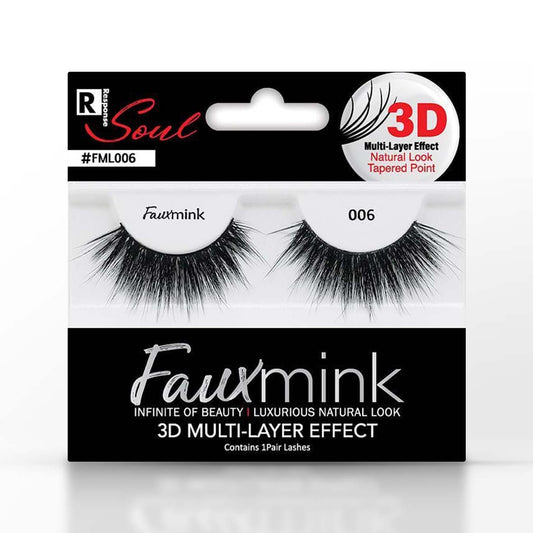 RESPONSE SOUL 3D MULTI-LAYER EFFECT FAUXMINK LASH (006)
