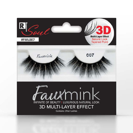 RESPONSE SOUL 3D MULTI-LAYER EFFECT FAUXMINK LASH (007)