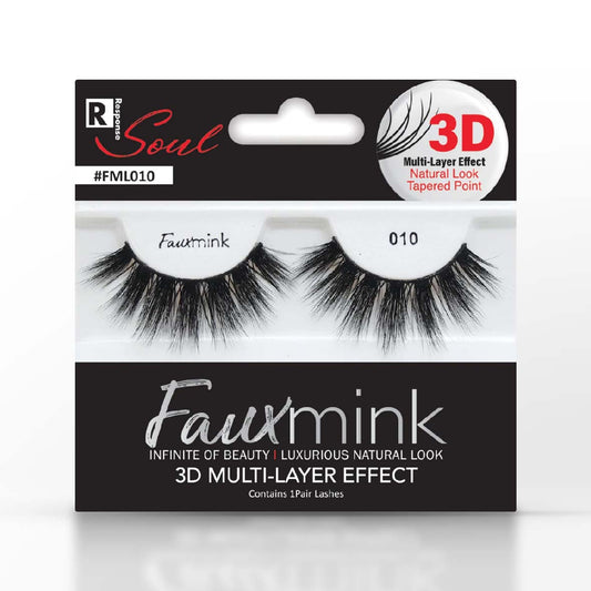 RESPONSE SOUL 3D MULTI-LAYER EFFECT FAUXMINK LASH (010)