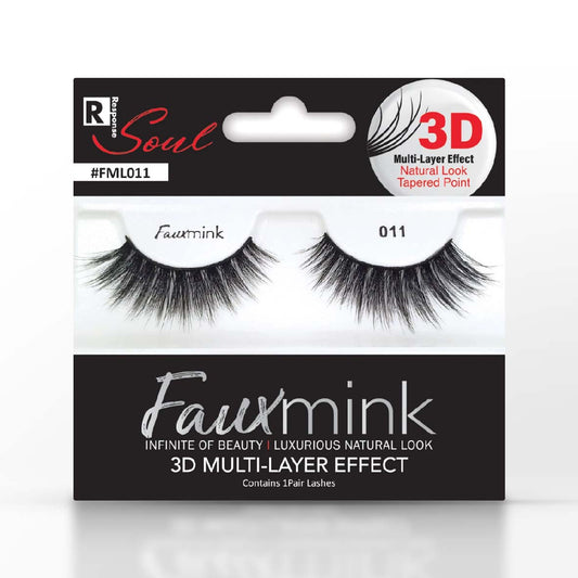 RESPONSE SOUL 3D MULTI-LAYER EFFECT FAUXMINK LASH (011)