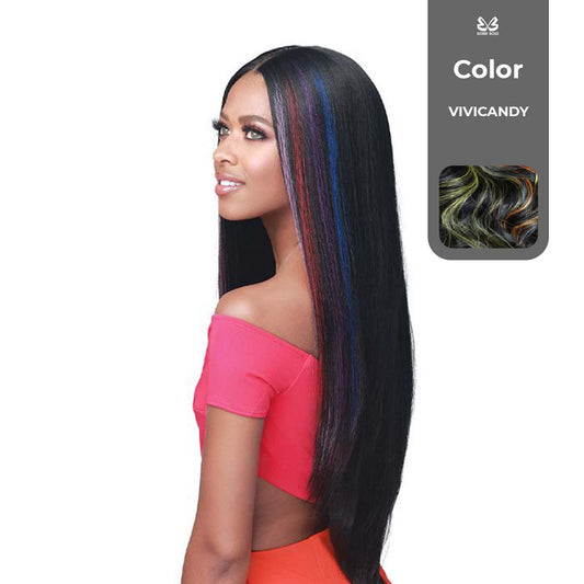 BOBBI BOSS FIRST CLASS HAIR VELVET BOSS LACE WIG COLOR VIVI.CANDY