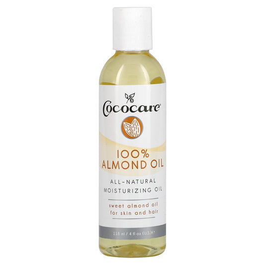 COCOCARE 100% ALMOND OIL ALL-NATURAL MOISTURIZING OIL