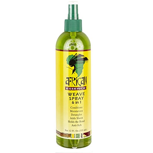 AFRICAN ESSENCE WEAVE SPRAY 6 IN 1 SILKY FINISH FOR HUMAN HAIR AND WEAVE