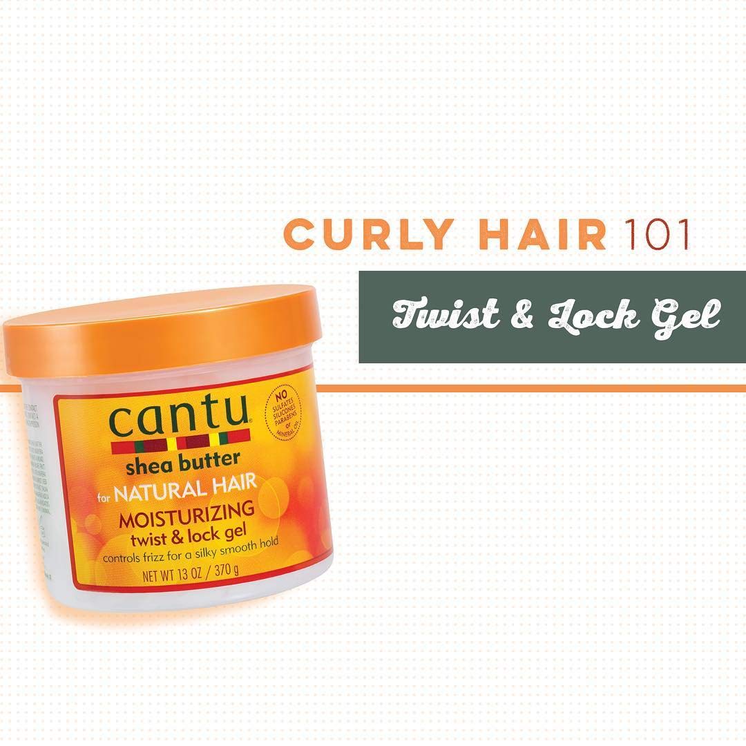 CANTU SHEA BUTTER MOISTURIZING TWIST & LOCK GEL