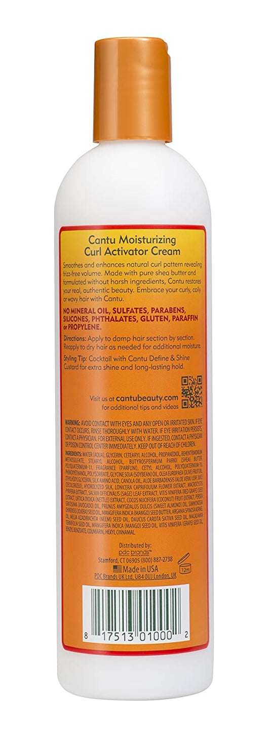 CANTU SHEA BUTTER MOISTURIZING CURL ACTIVATOR CREAM