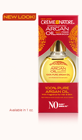 CREME OF NATURE 100% PURE ARGAN OIL W/OUR ACCLAIMED FRAGRANCE
