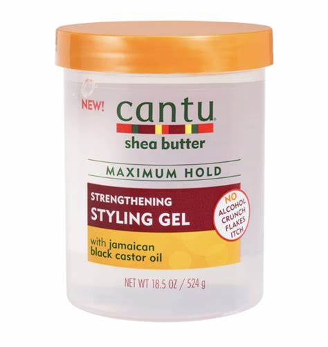 CANTU SHEA BUTTER STRENGTHENING STYLING GEL (JAMAICAN BLACK CASTOR OIL)