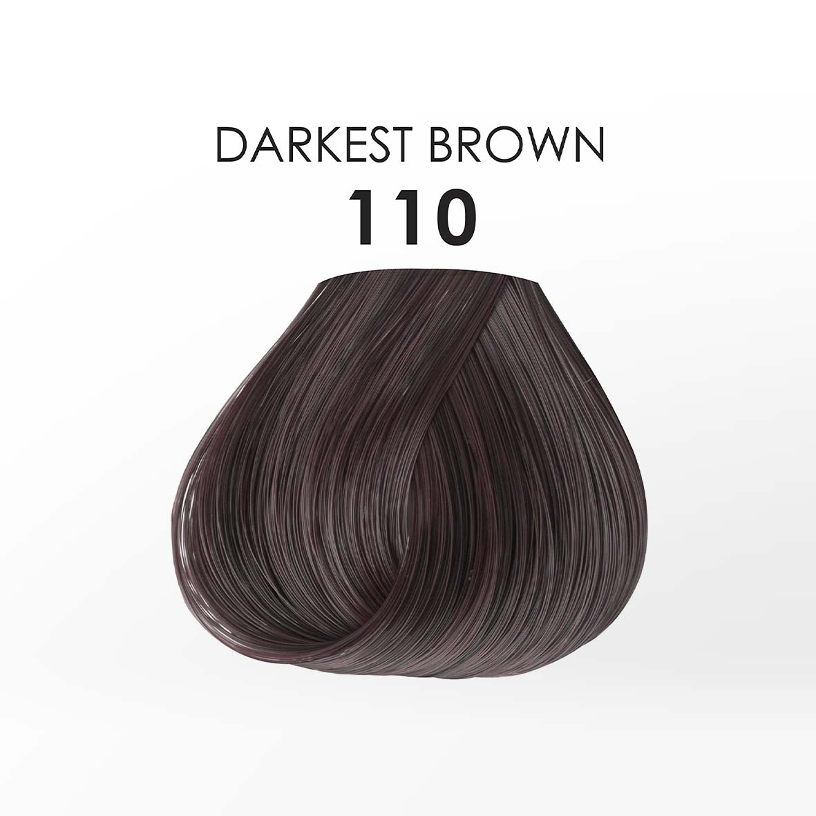 ADORE SHINING SEMI-PERMANENT HAIR COLOR DARKEST BROWN (110)