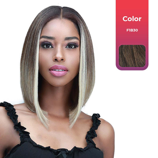 BOBBI BOSS FIRST CLASS HAIR CHERIE SHORT HD ULTRA SCALP ILLUSION BOSS 13"x5" DEEP LACE WIG COLOR F1B30