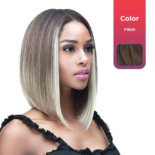 BOBBI BOSS FIRST CLASS HAIR CHERIE SHORT HD ULTRA SCALP ILLUSION BOSS 13"x5" DEEP LACE WIG COLOR F1B30