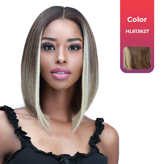 BOBBI BOSS FIRST CLASS HAIR CHERIE SHORT HD ULTRA SCALP ILLUSION BOSS 13"x5" DEEP LACE WIG COLOR HL613627