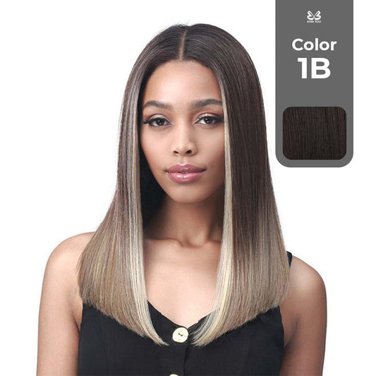 BOBBI BOSS FIRST CLASS HAIR NARINDA BOSS 13"x4" DEEP LACE WIG COLOR 1B