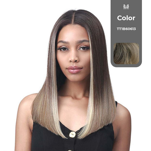 BOBBI BOSS FIRST CLASS HAIR NARINDA BOSS 13"x4" DEEP LACE WIG COLOR TT1B60613