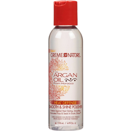 CREME OF NATURE HEAT PROTECTOR SMOOTH & SHINE POLISHER