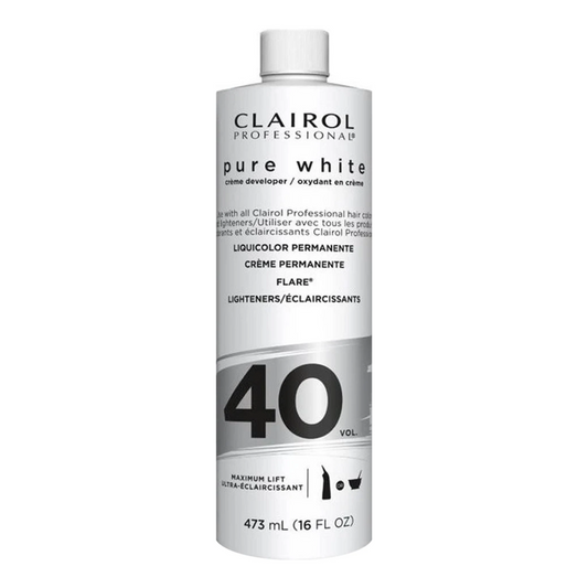 ﻿﻿﻿CLAIROL PROFESSIONAL PURE WHITE CREAM DEVELOPER 40 VOL.