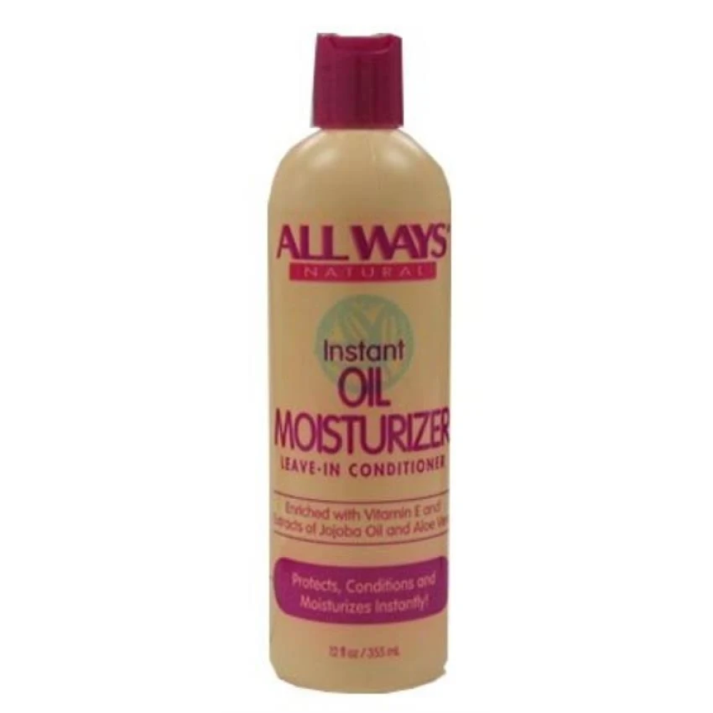 ALL WAYS NATURAL INSTANT OIL MOISTURIZER LEAVE-IN CONDITIONER