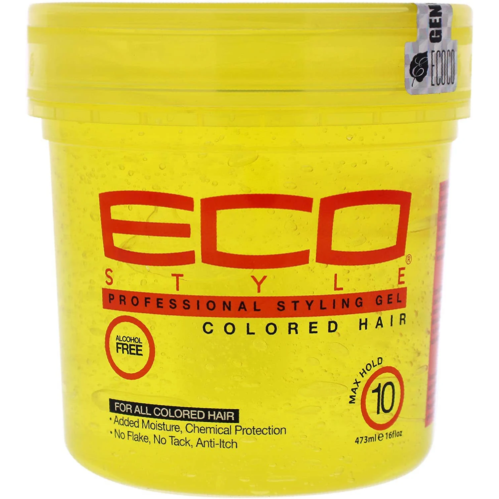 ECO STYLE PROFESSIONAL COLOR TREATED HAIR STYLING GEL MID (YEL)