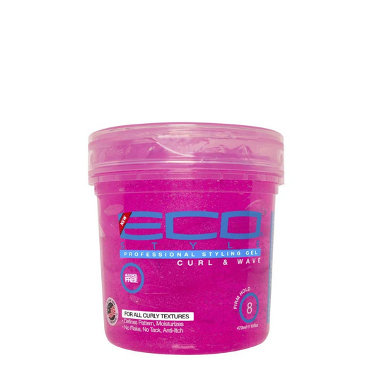 ECO STYLE PROFESSIONAL STYLING GEL CURL & WAVE MID (PINK)