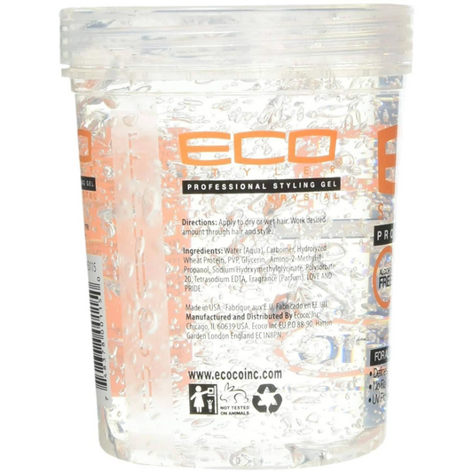 ECO STYLE PROFESSIONAL STYLING GEL KRYSTAL LRG (CLEAR)