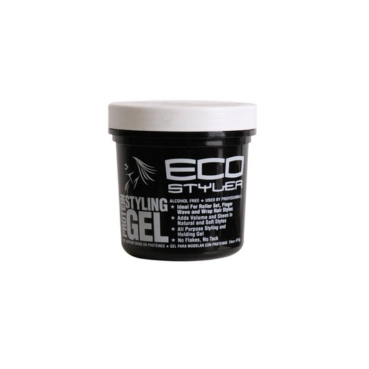 ECO STYLE PROFESSIONAL STYLING GEL PROTEIN LRG (BLACK/WHITE)