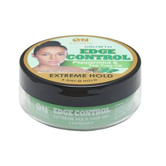 ON NATURAL 3-DAY + HOLD GROWTH EDGE CONTROL PEPPERMINT & TEA TREE OIL EXTREME OIL
