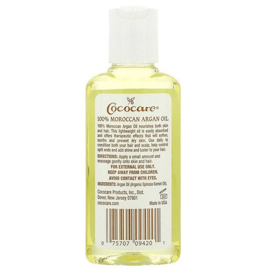 COCOCARE 100% NATURAL MOROCCAN ARGAN OIL