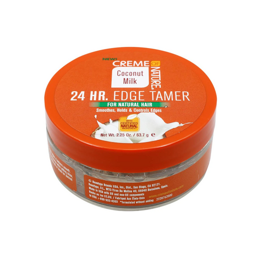 CREME OF NATURE COCONUT MILK 24HR EDGE TAMER