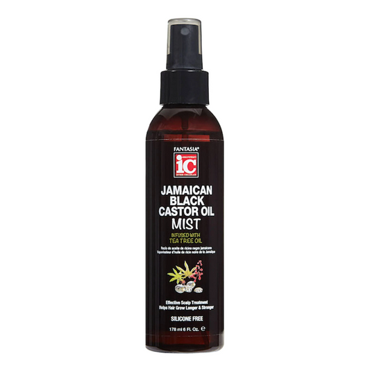 FANTASIA IC 100% NATURAL JAMAICAN BLACK CASTOR OIL INFUSED WITH TEA TREE OIL