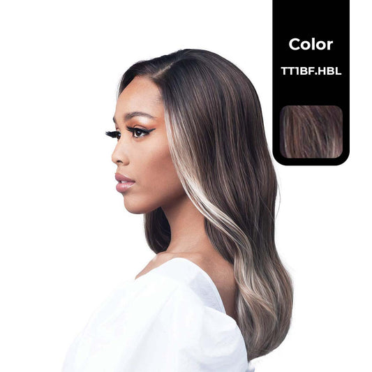 BOBBI BOSS FIRST CLASS HAIR CALANDRIA BOSS 13"x4" DEEP LACE WIG COLOR TT1BF.HBL