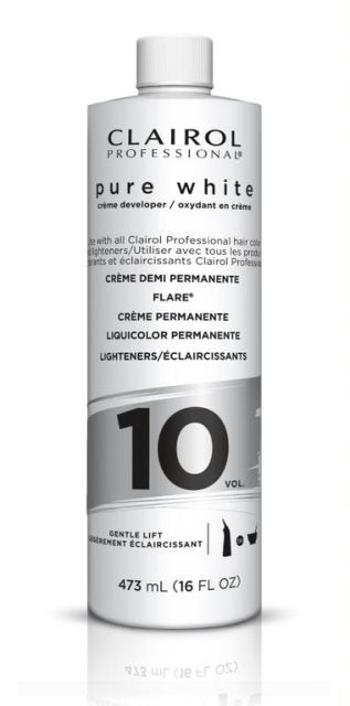 CLAIROL PROFESSIONAL PURE WHITE CREAM DEVELOPER 10 VOL.