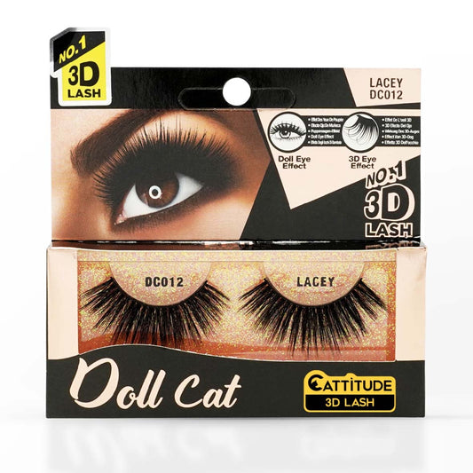 EBIN NEW YORK LACEY DOLL CAT CATTITUDE 3D LASH DC012