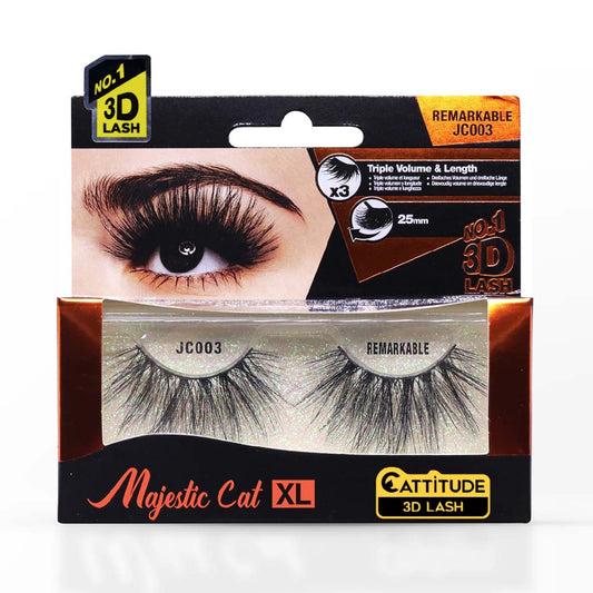 EBIN NEW YORK REMARKABLE MAJEST CATXL CATTITUDE 3DLASH JC003