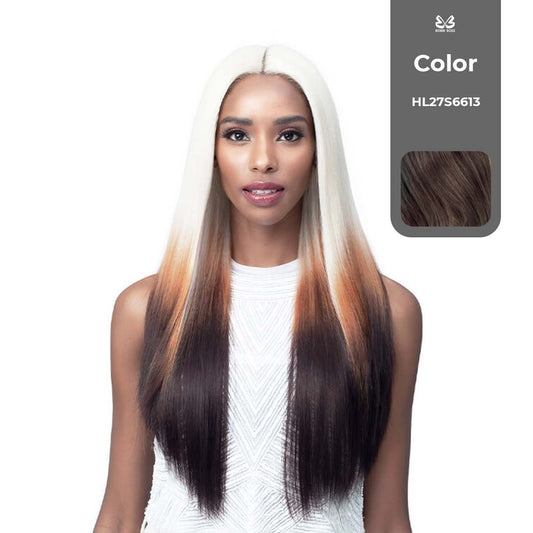 BOBBI BOSS FIRST CLASS BABY HAIR JAMIE TRULY ME EVERYDAY WEAR BOSS LACE WIG COLOR HL27S6613