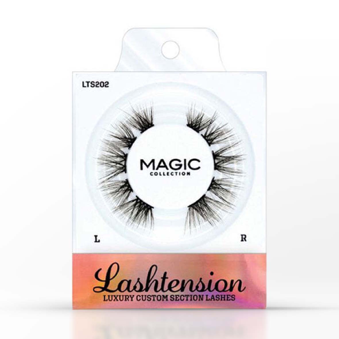 MAGIC COLLECTION LASHTENSION LUXRUY CUSTOM SECTION LASHES (LTS202)
