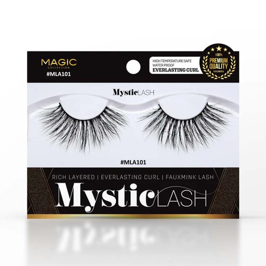 MAGIC COLLECTION RICH LAYERED EVERLASTING CURL FAUXMINK MYSTIC LASH (101)